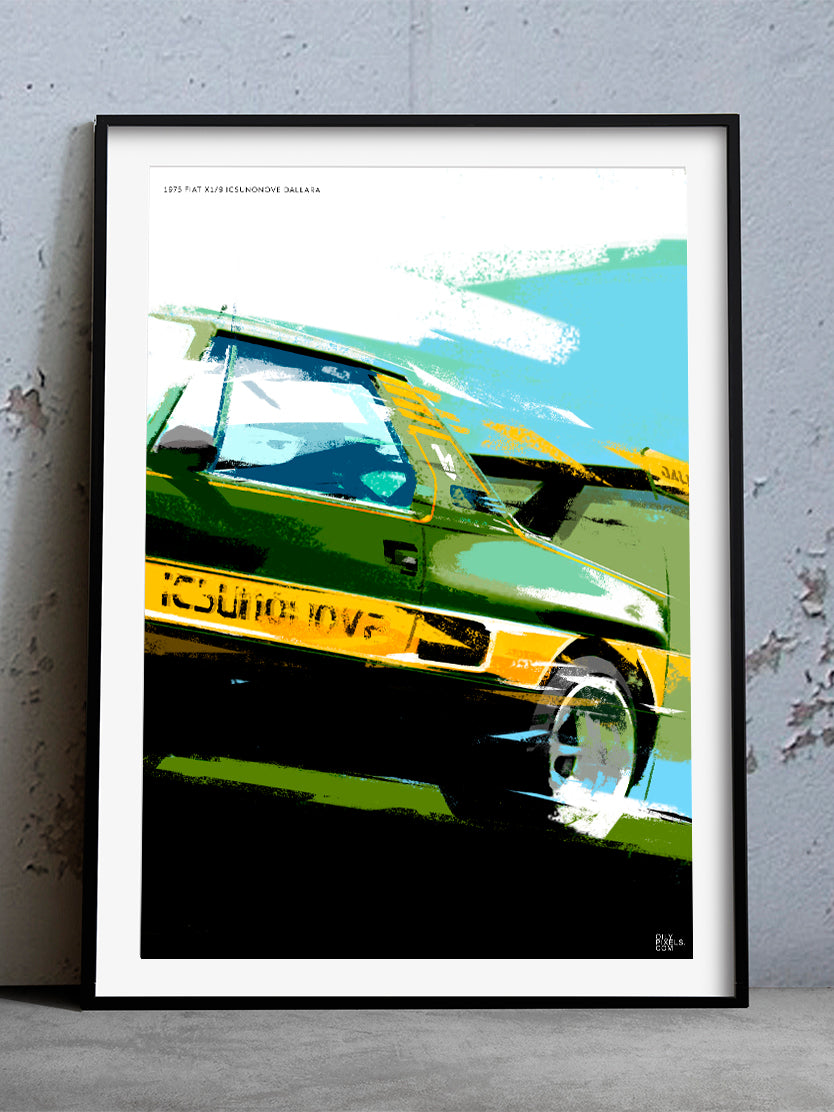 1975 FIAT X1/9 ICSUNONOVE DALLARA