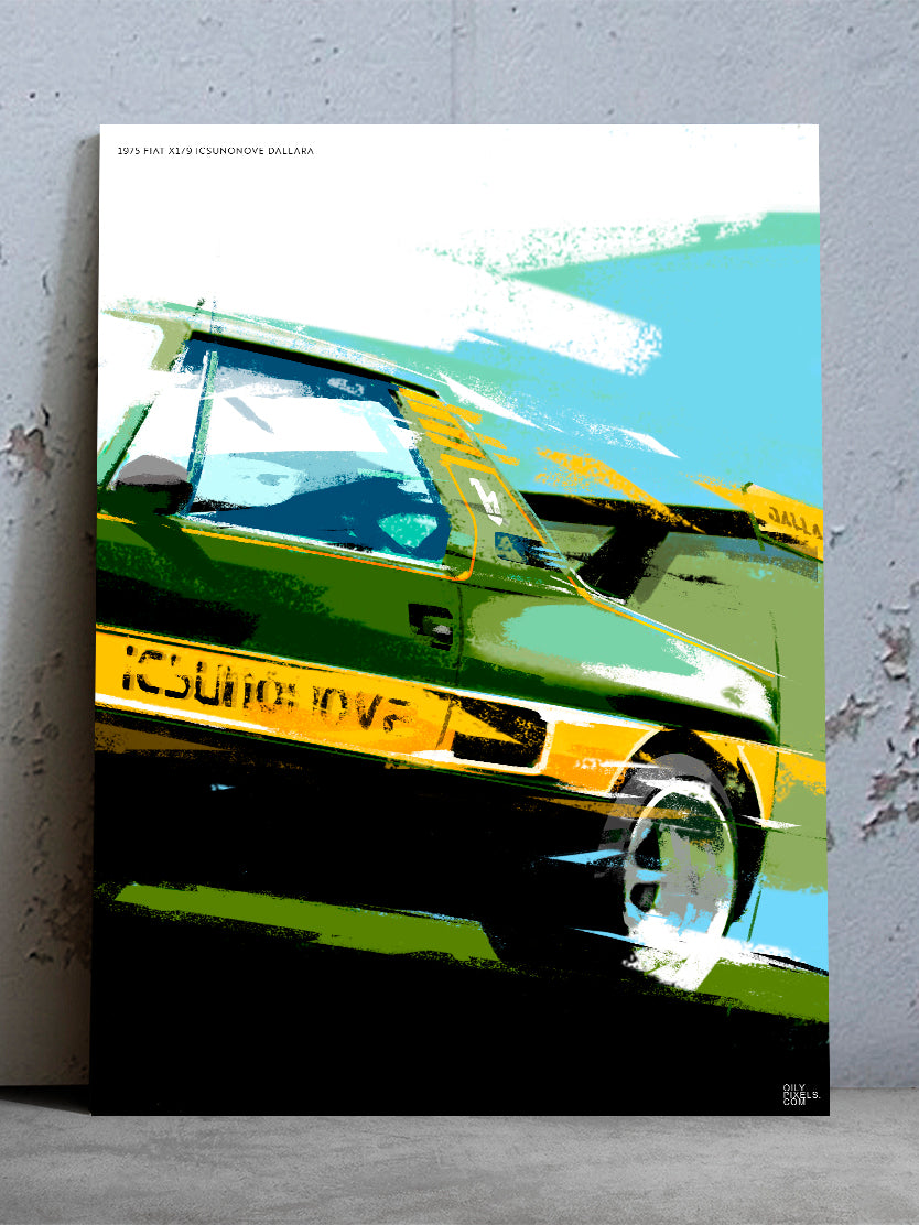 1975 FIAT X1/9 ICSUNONOVE DALLARA