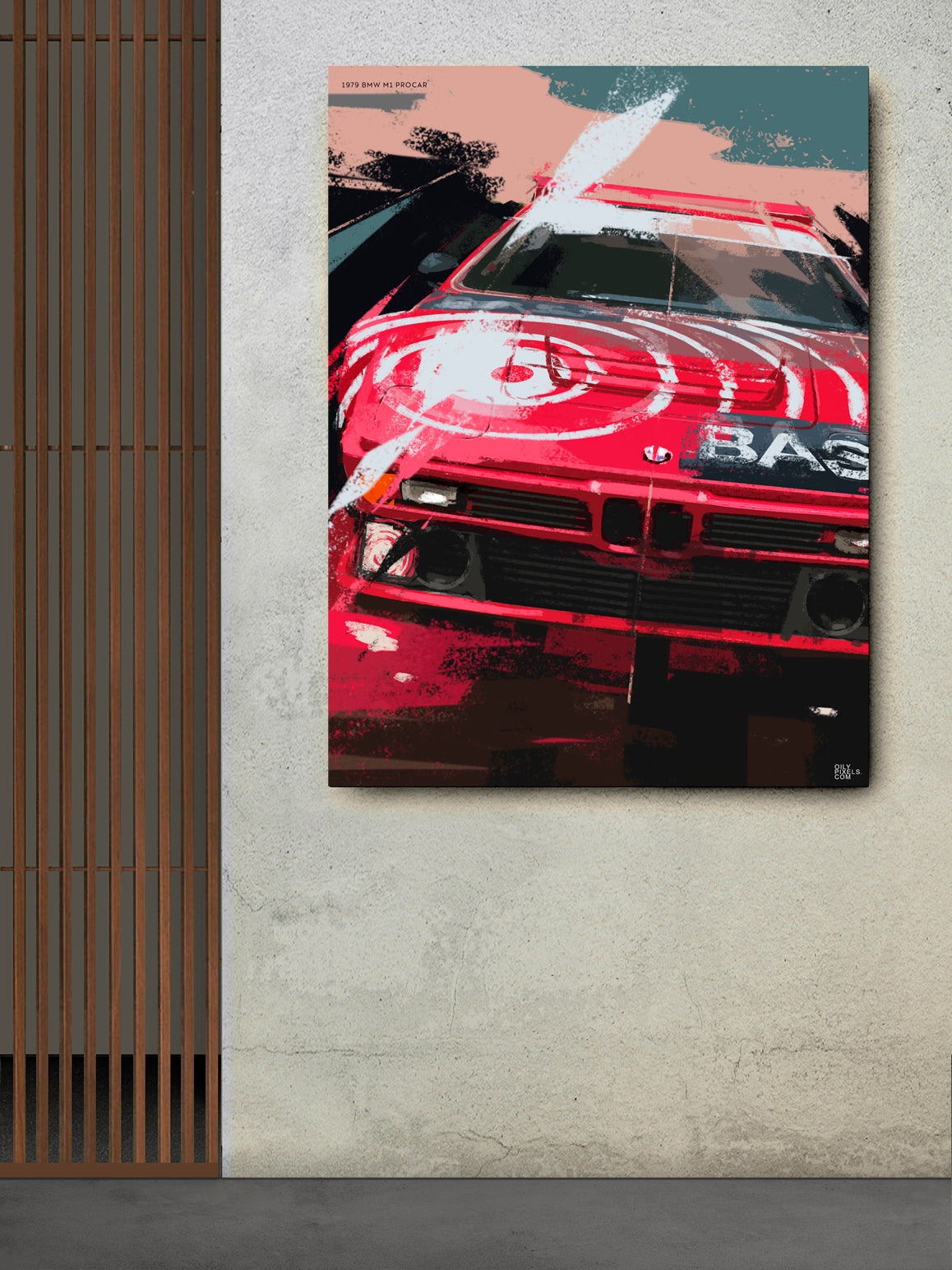 1979 BMW M1 PROCAR BASF front