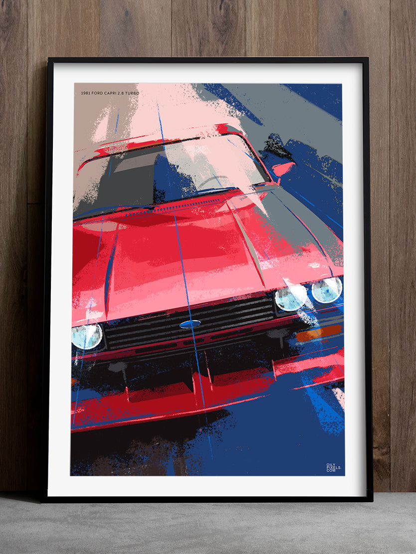 1981 FORD CAPRI 2.8 TURBO