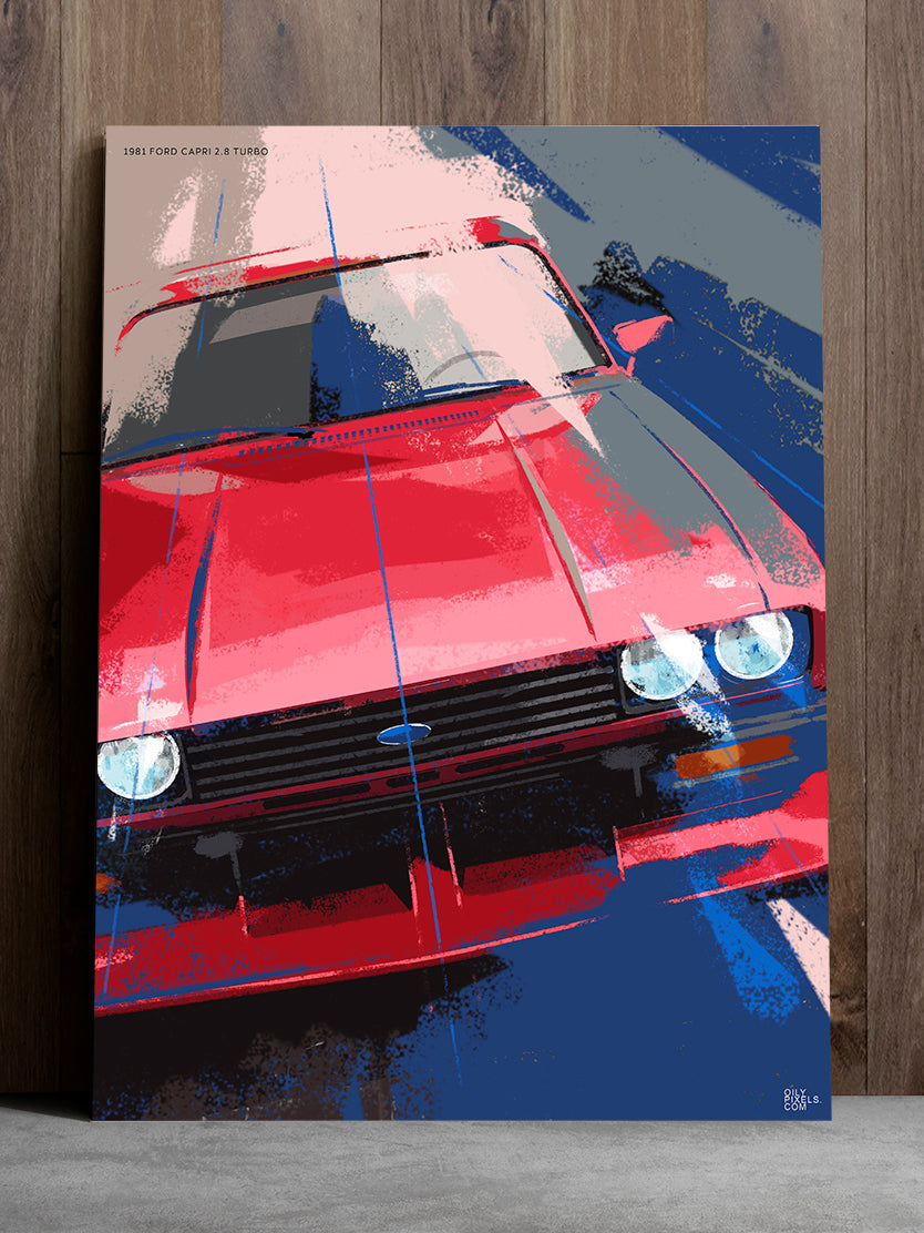 1981 FORD CAPRI 2.8 TURBO