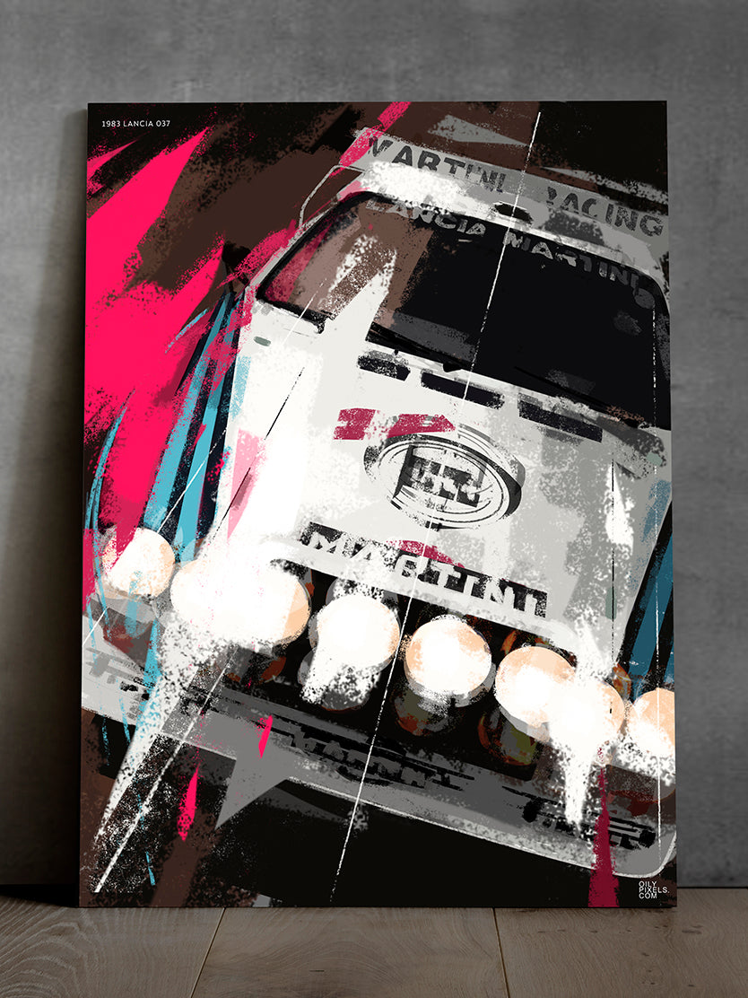 1983 LANCIA 037 front