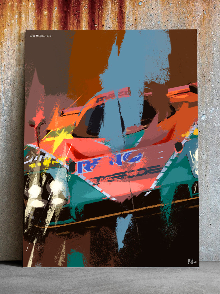 1991 MAZDA 787B front