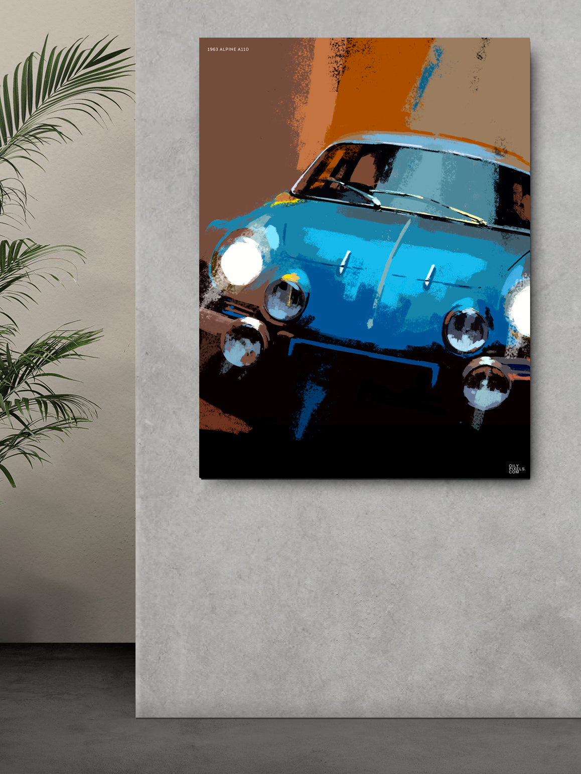 1963 ALPINE A110 blue 2