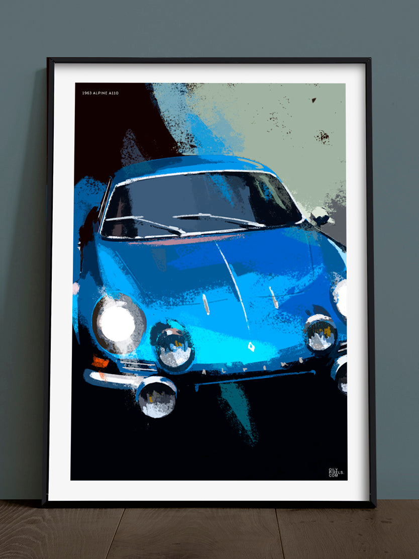 1963 ALPINE A110 blue 1