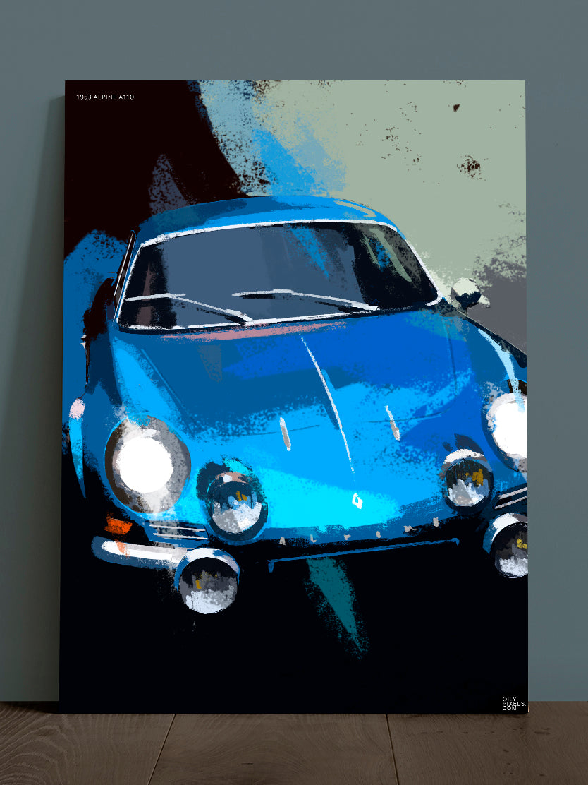 1963 ALPINE A110 blue 1