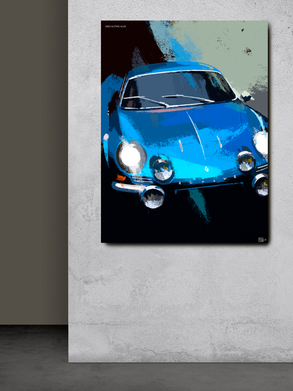 1963 ALPINE A110 blue 1