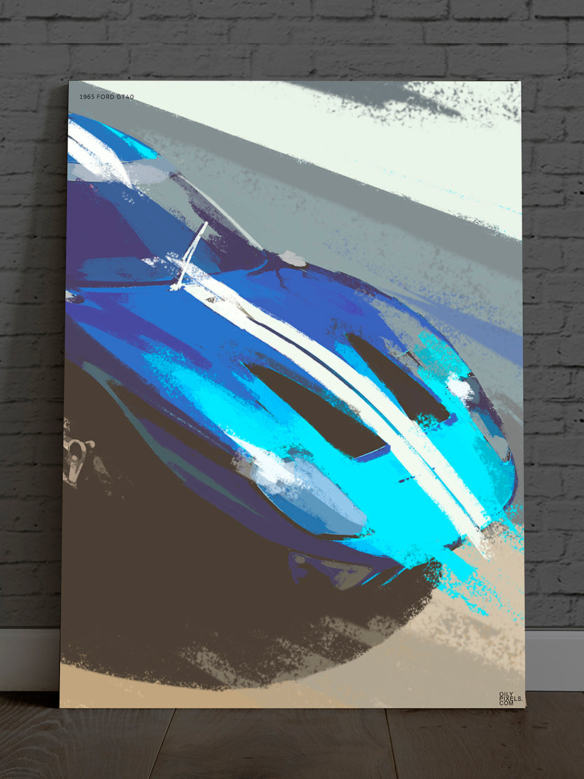 1965 FORD GT40 blue