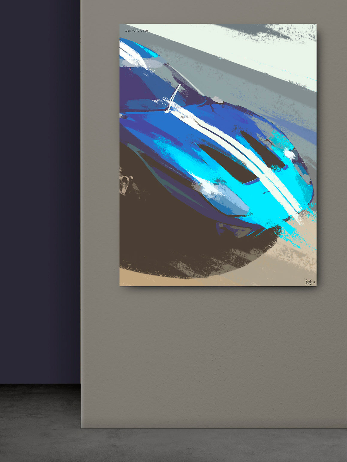 1965 FORD GT40 blue
