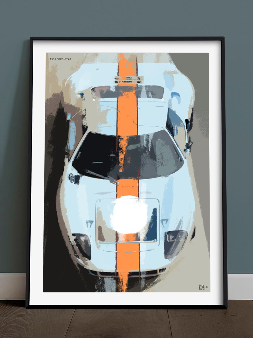 1968 FORD GT40 Gulf blue