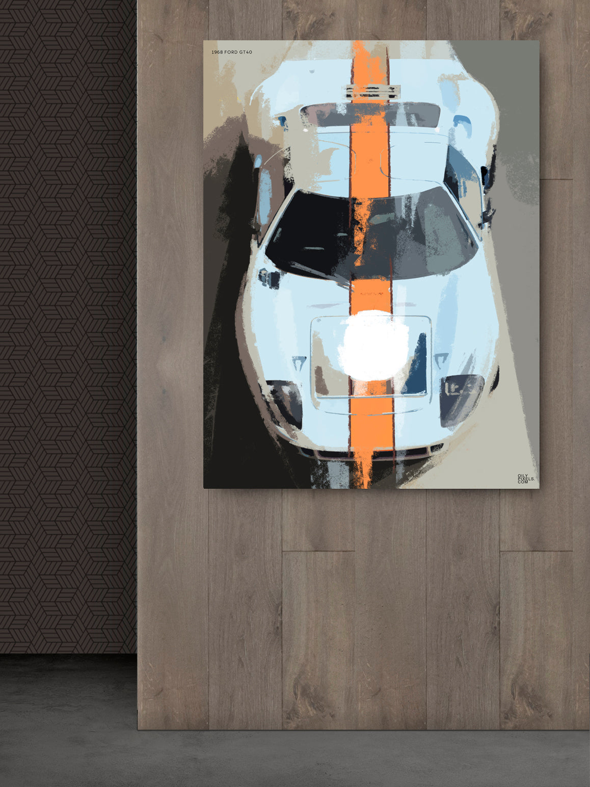 1968 FORD GT40 Gulf blue