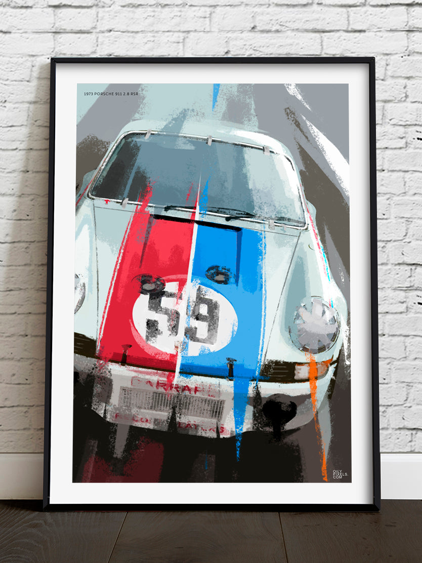 1973 PORSCHE 911 2.8 RSR Brumos