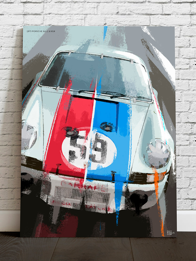 1973 PORSCHE 911 2.8 RSR Brumos