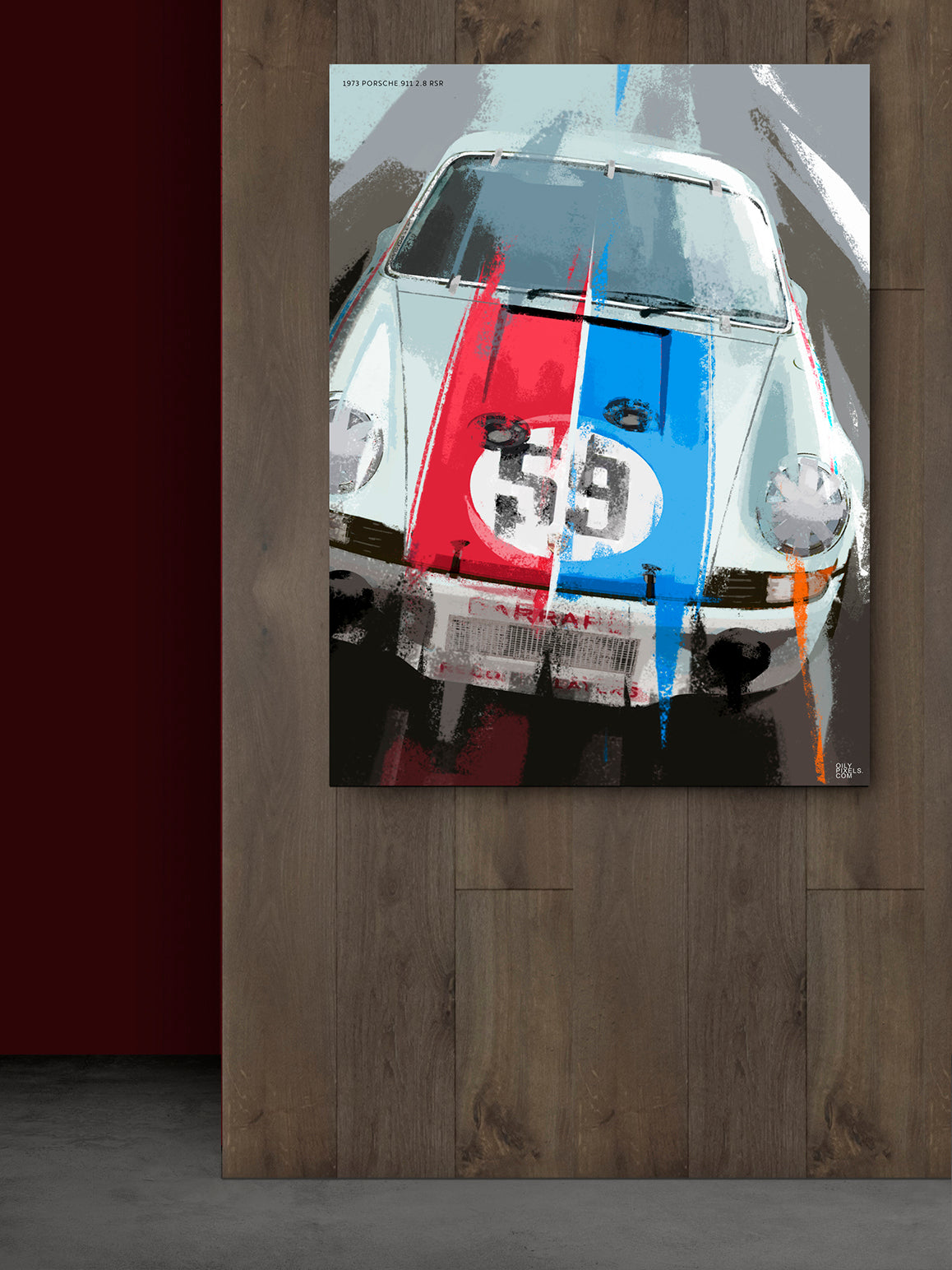 1973 PORSCHE 911 2.8 RSR Brumos