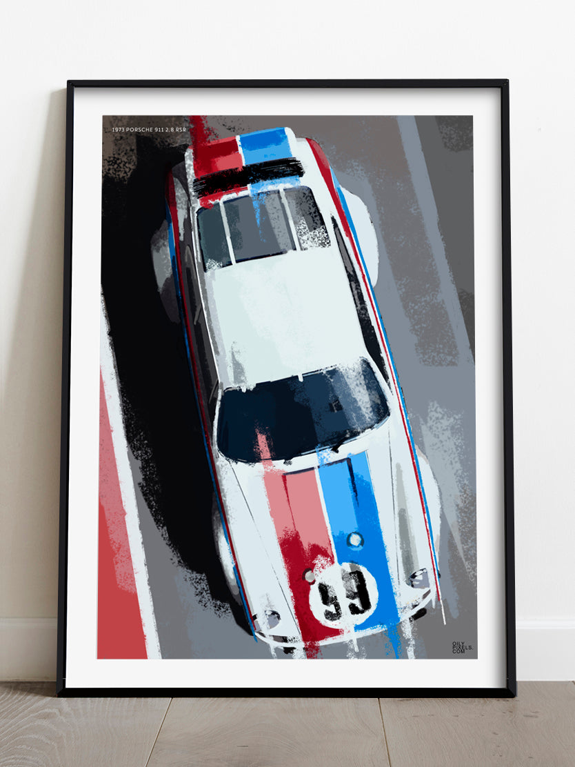 1973 PORSCHE 911 2.8 RSR Brumos top