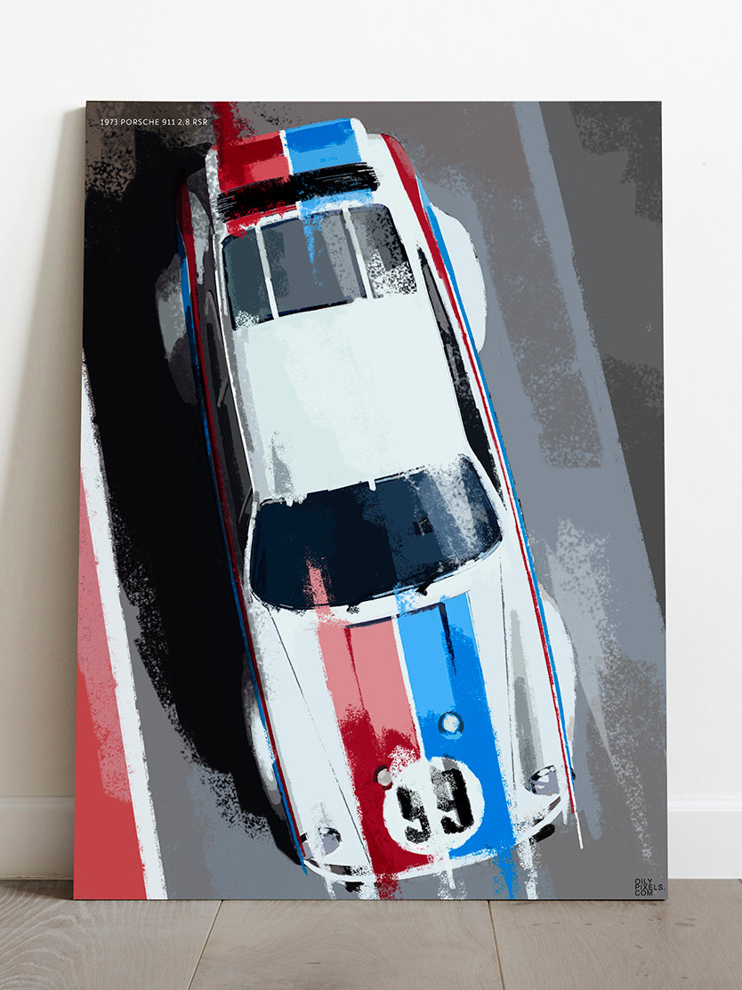 1973 PORSCHE 911 2.8 RSR Brumos top