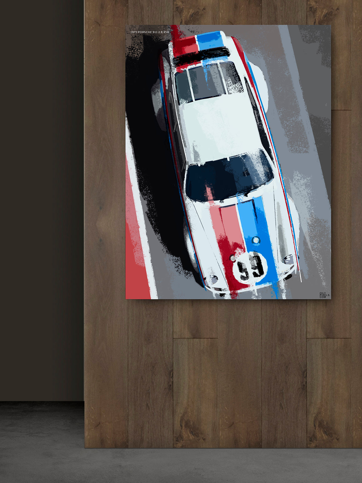 1973 PORSCHE 911 2.8 RSR Brumos top