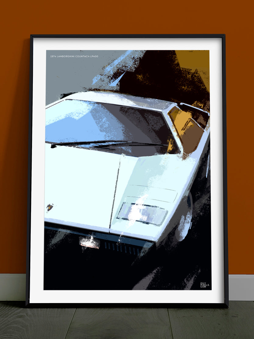 1974 LAMBORGHINI COUNTACH LP400 white