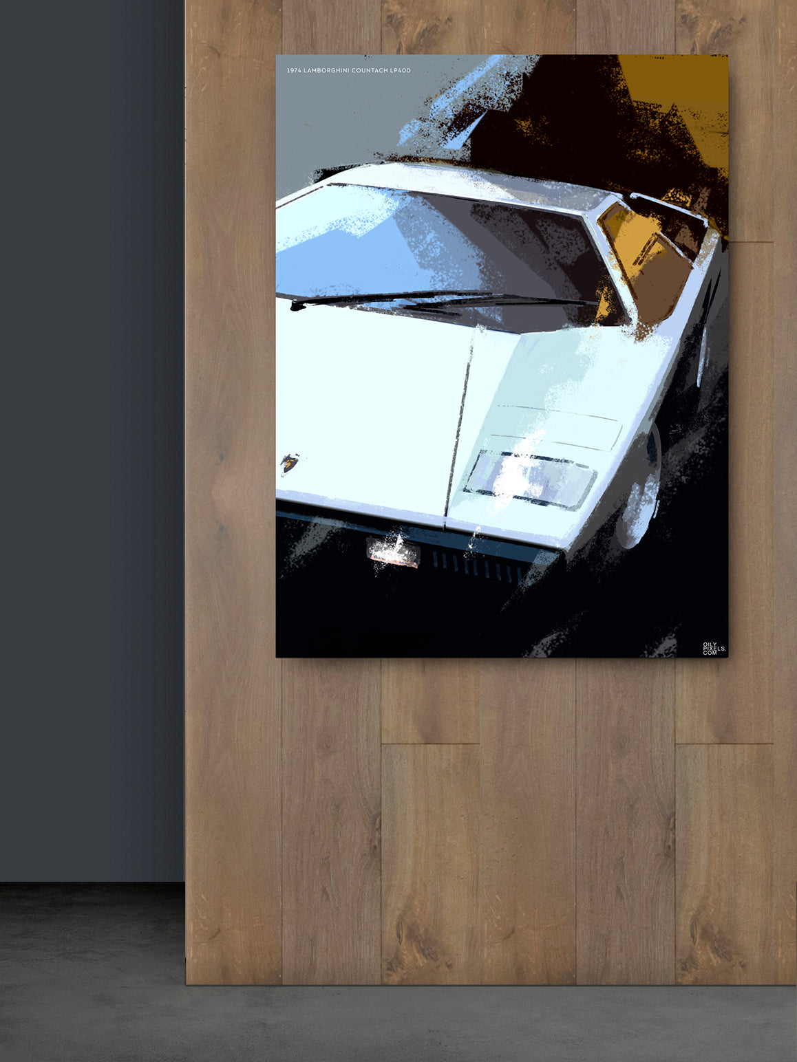 1974 LAMBORGHINI COUNTACH LP400 white
