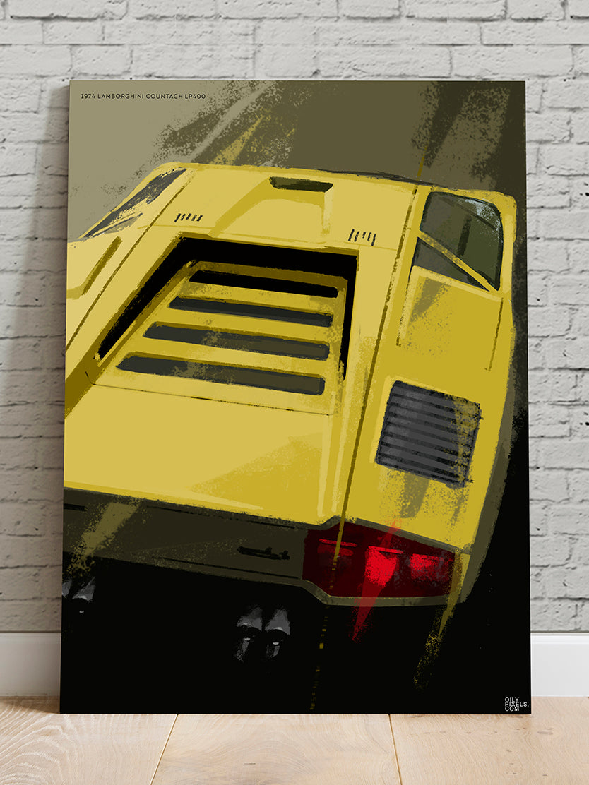 1974 LAMBORGHINI COUNTACH LP400 yellow
