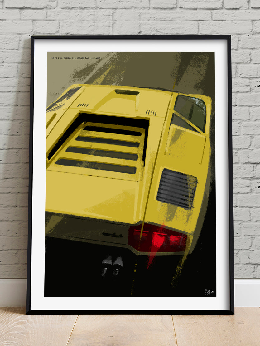 1974 LAMBORGHINI COUNTACH LP400 yellow