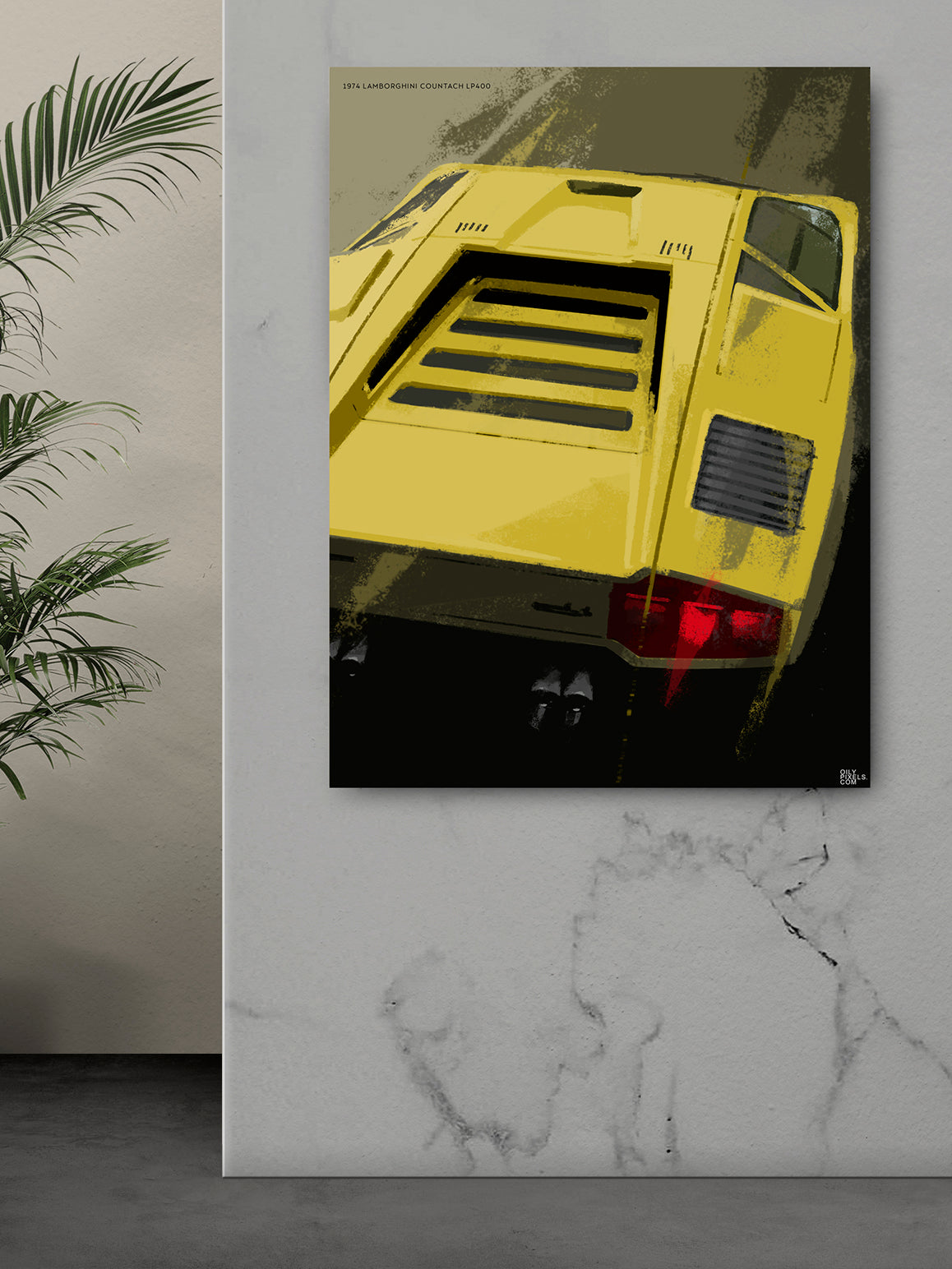 1974 LAMBORGHINI COUNTACH LP400 yellow