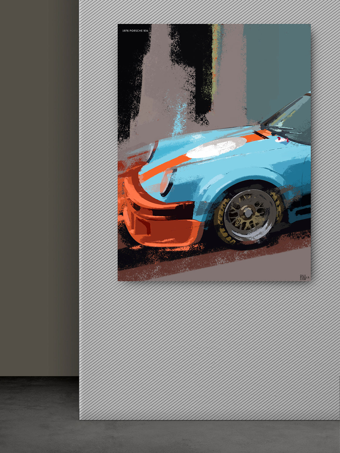 1976 PORSCHE 934 blue