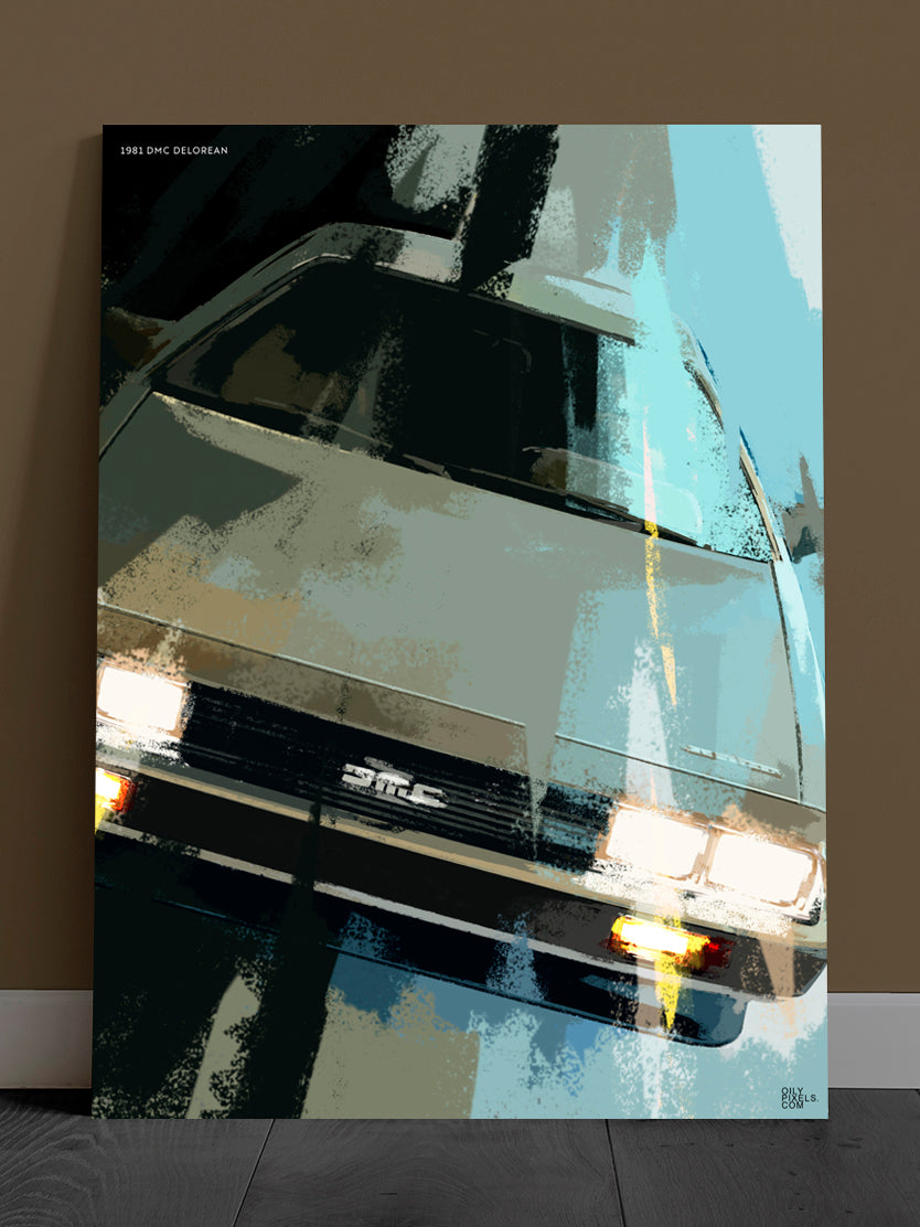 1981 DMC DELOREAN front