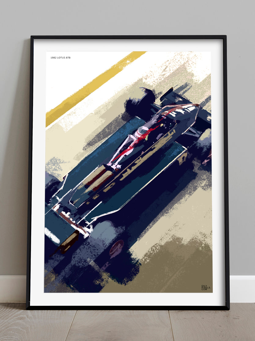 1982 LOTUS 87B
