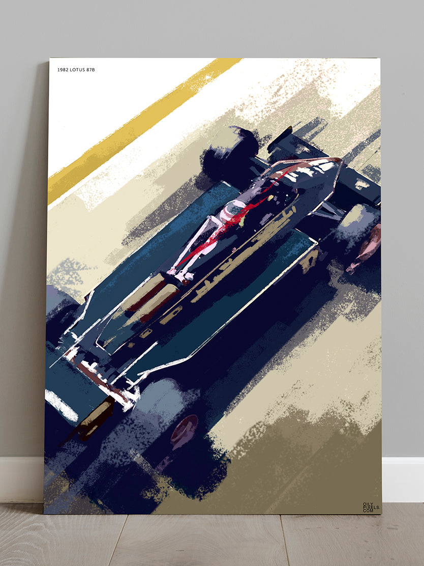 1982 LOTUS 87B