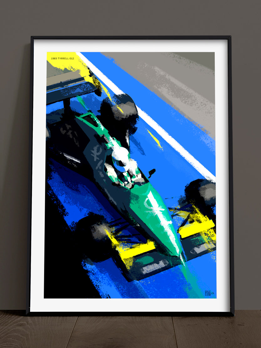 1983 TYRRELL 012 Benetton 2