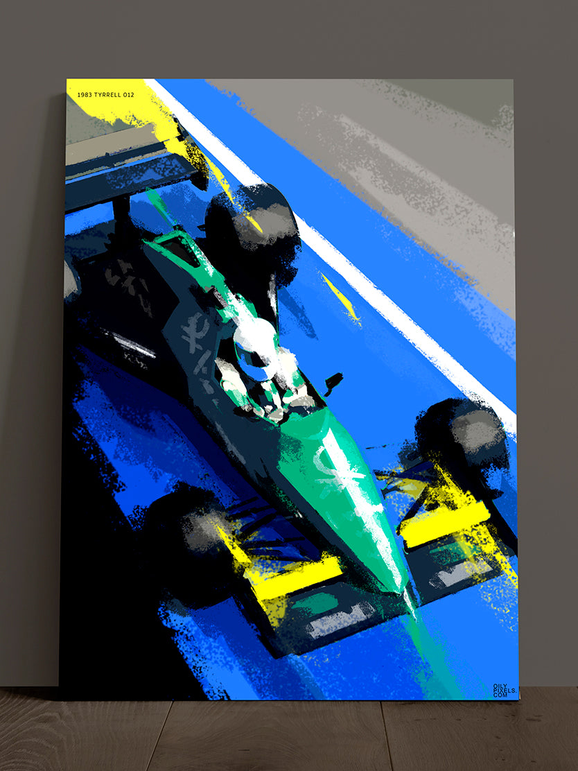 1983 TYRRELL 012 Benetton 2