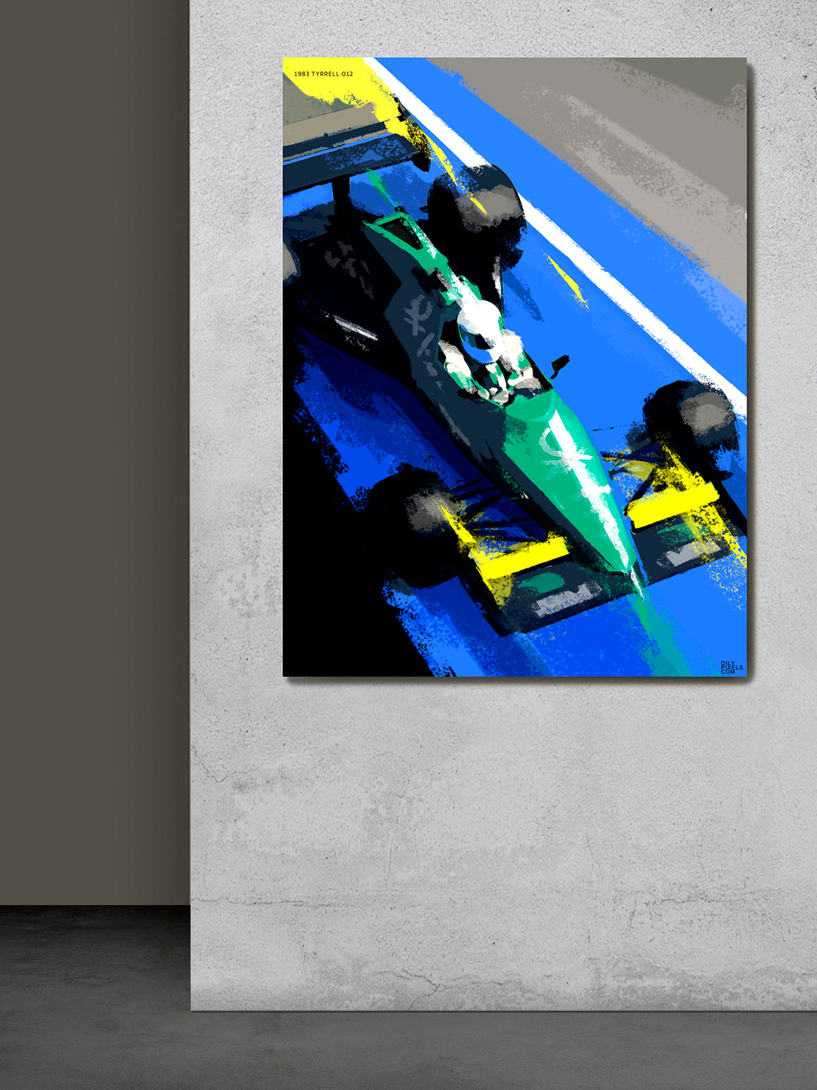 1983 TYRRELL 012 Benetton 2