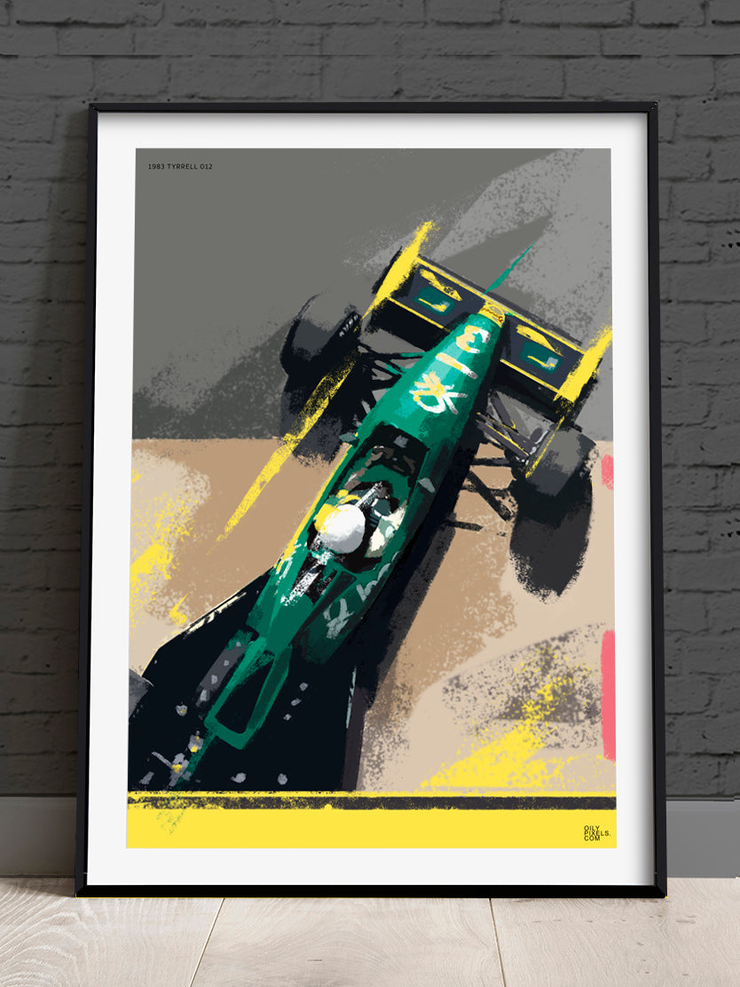 1983 TYRRELL 012 Benetton 1
