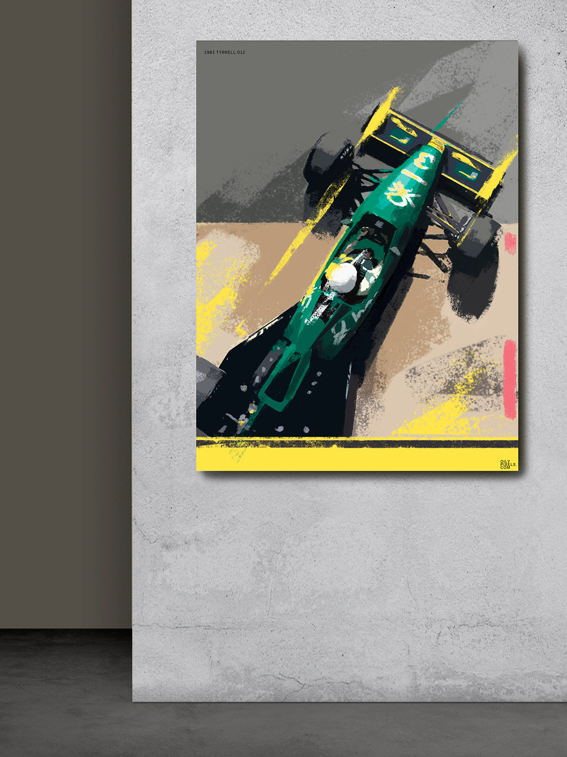 1983 TYRRELL 012 Benetton 1