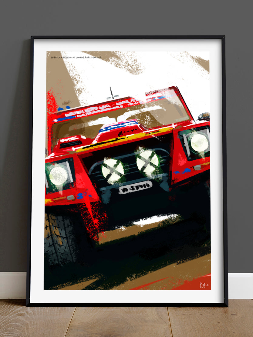 1988 LAMBORGHINI LM002 PARIS-DAKAR