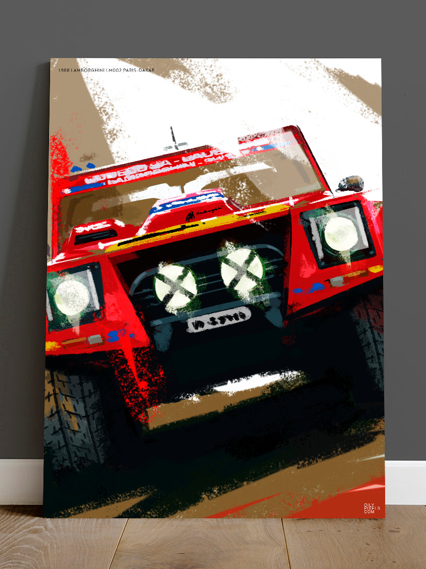 1988 LAMBORGHINI LM002 PARIS-DAKAR