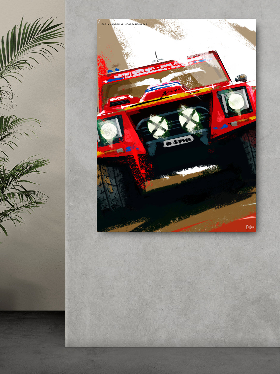 1988 LAMBORGHINI LM002 PARIS-DAKAR