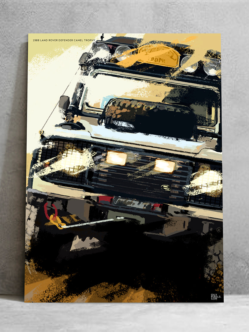 1988 LAND ROVER DEFENDER CAMEL TROPHY
