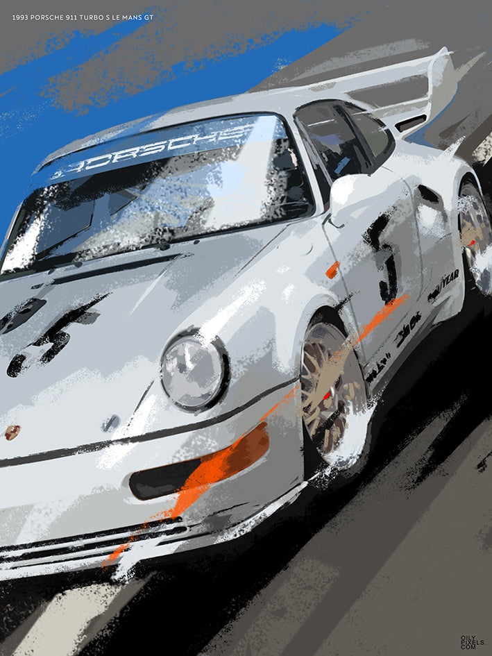 1993 PORSCHE 911 TURBO S LE MANS GT – Oilypixels