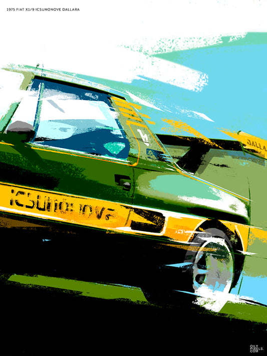 1975 FIAT X1/9 ICSUNONOVE DALLARA