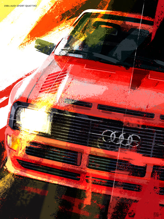 1984 AUDI SPORT QUATTRO front