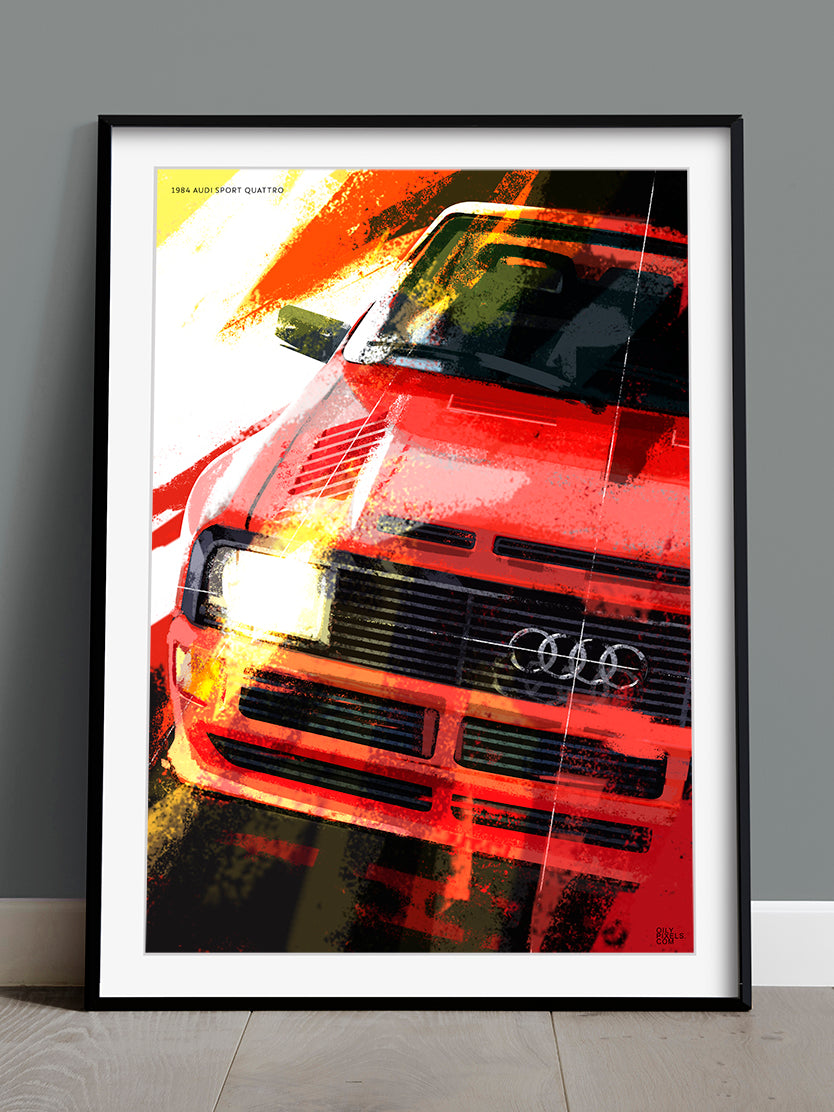 1984 AUDI SPORT QUATTRO front