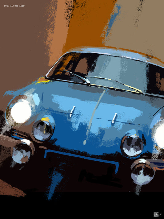 1963 ALPINE A110 blue 2