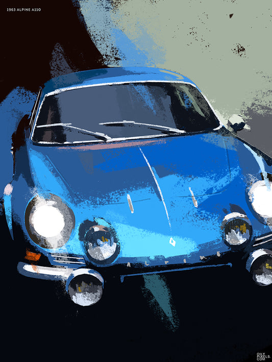 1963 ALPINE A110 blue 1