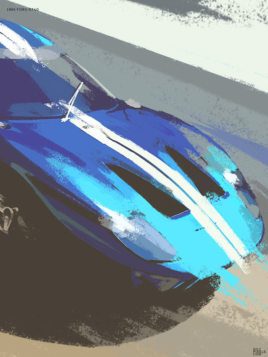 1965 FORD GT40 blue