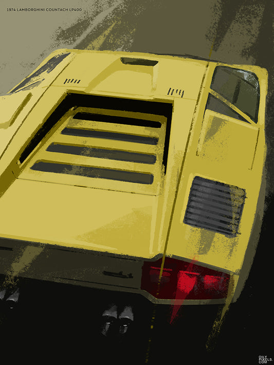 1974 LAMBORGHINI COUNTACH LP400 yellow