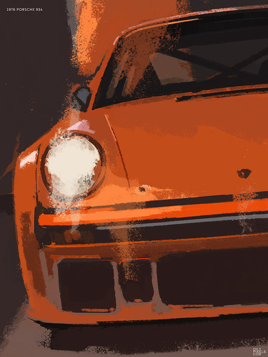 1976 PORSCHE 934 orange
