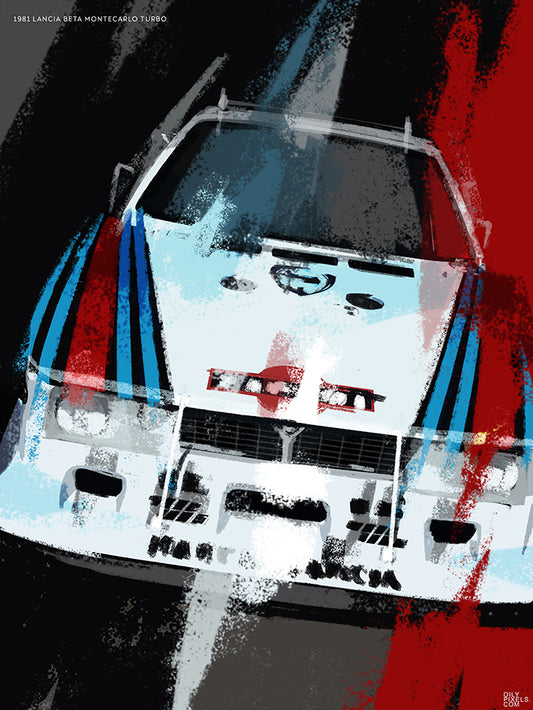1981 LANCIA BETA MONTECARLO TURBO