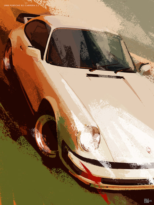 1986 PORSCHE 911 CARRERA 3.2 front